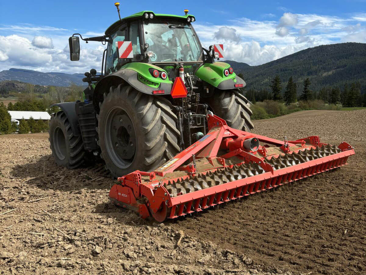 Applicator Sprayer in Field