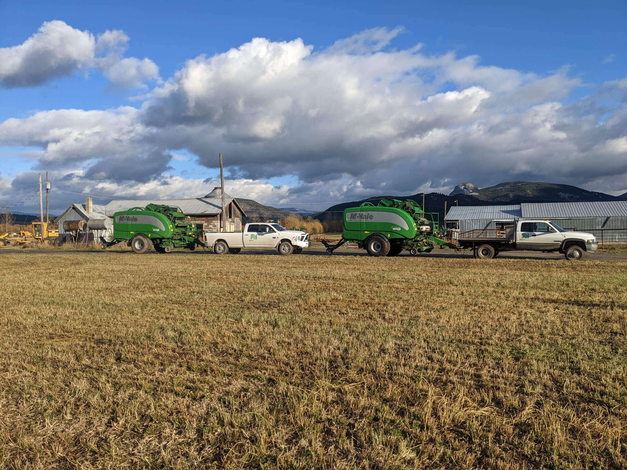 Applicator Sprayer in Field